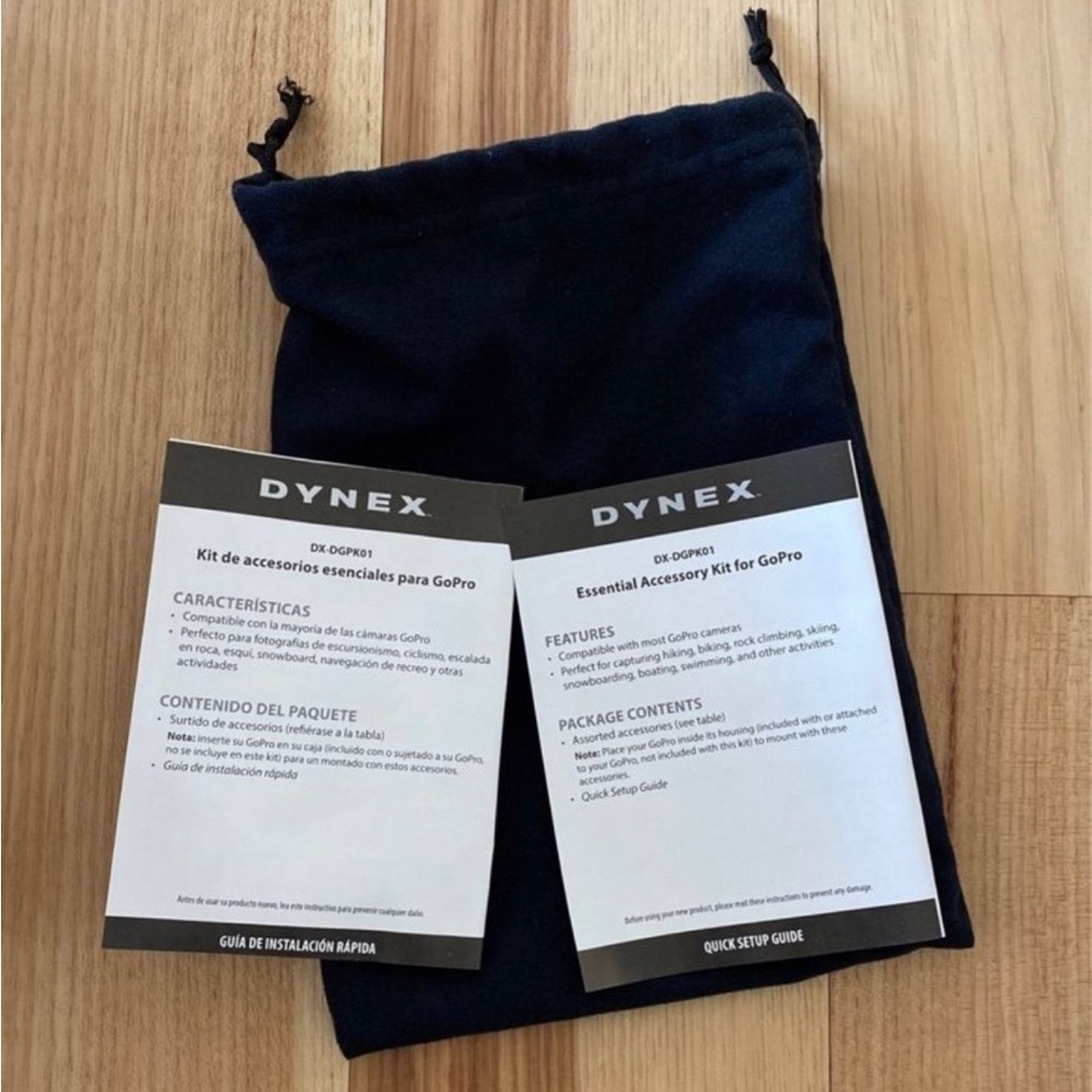 Dynex Essentials Accessory Kit for GoPro - Picture 3 of 6